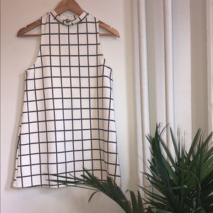 Grid Shift Dress